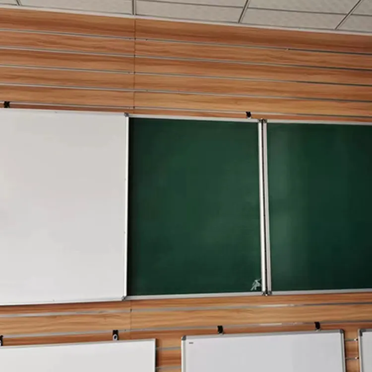 Professional School Classroom Green Aluminum Frame Whiteboard Manufacturers Sliding Whiteboard Sheet