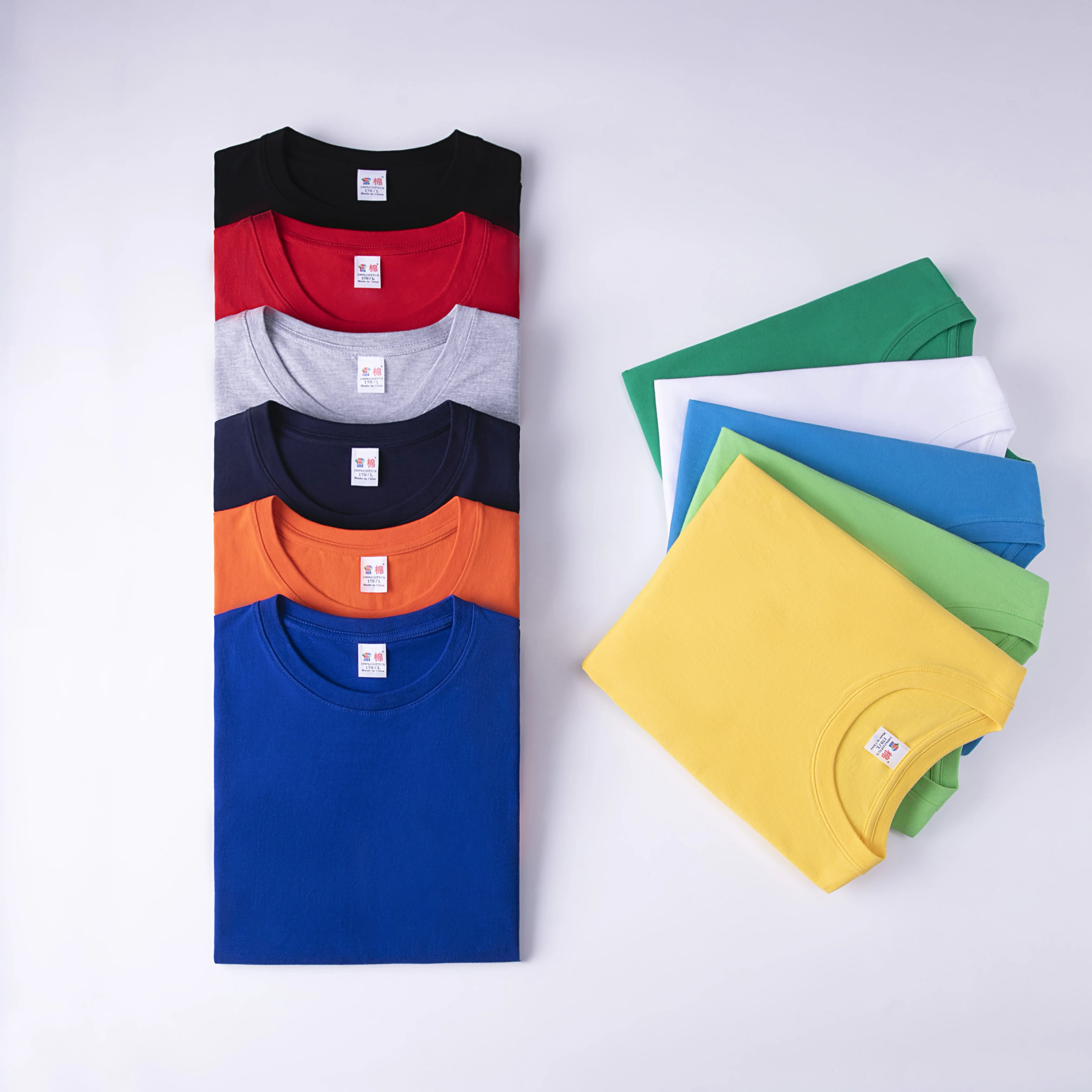 high quality plain colors100% cotton summer breathable Short Sleeve custom OEM logo  printing men t shirt