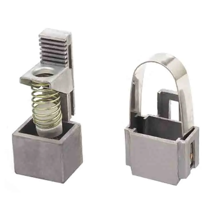 20*10mm Copper Carbon Brush Holder Assembly for Slip Ring / best price Carbon Brush Holder 8*6mm for Motor Accessories