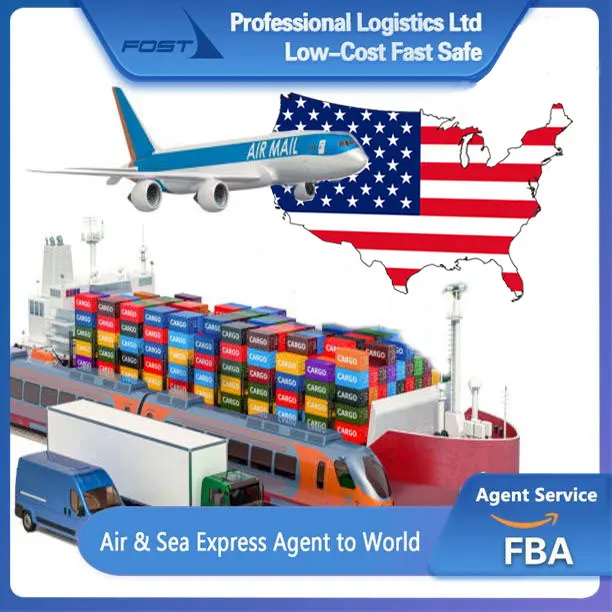 Sea air Shipping Agent Lcl Sea Freight shipping transport agent From China To us uk Canada