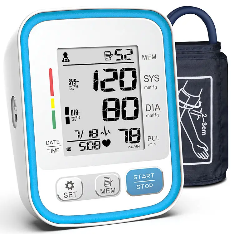 Medek MDB803 Digital Upper Arm Blood Pressure Meter BP Monitor Bp Machine Digital Blood Pressure Monitors Tensiometer