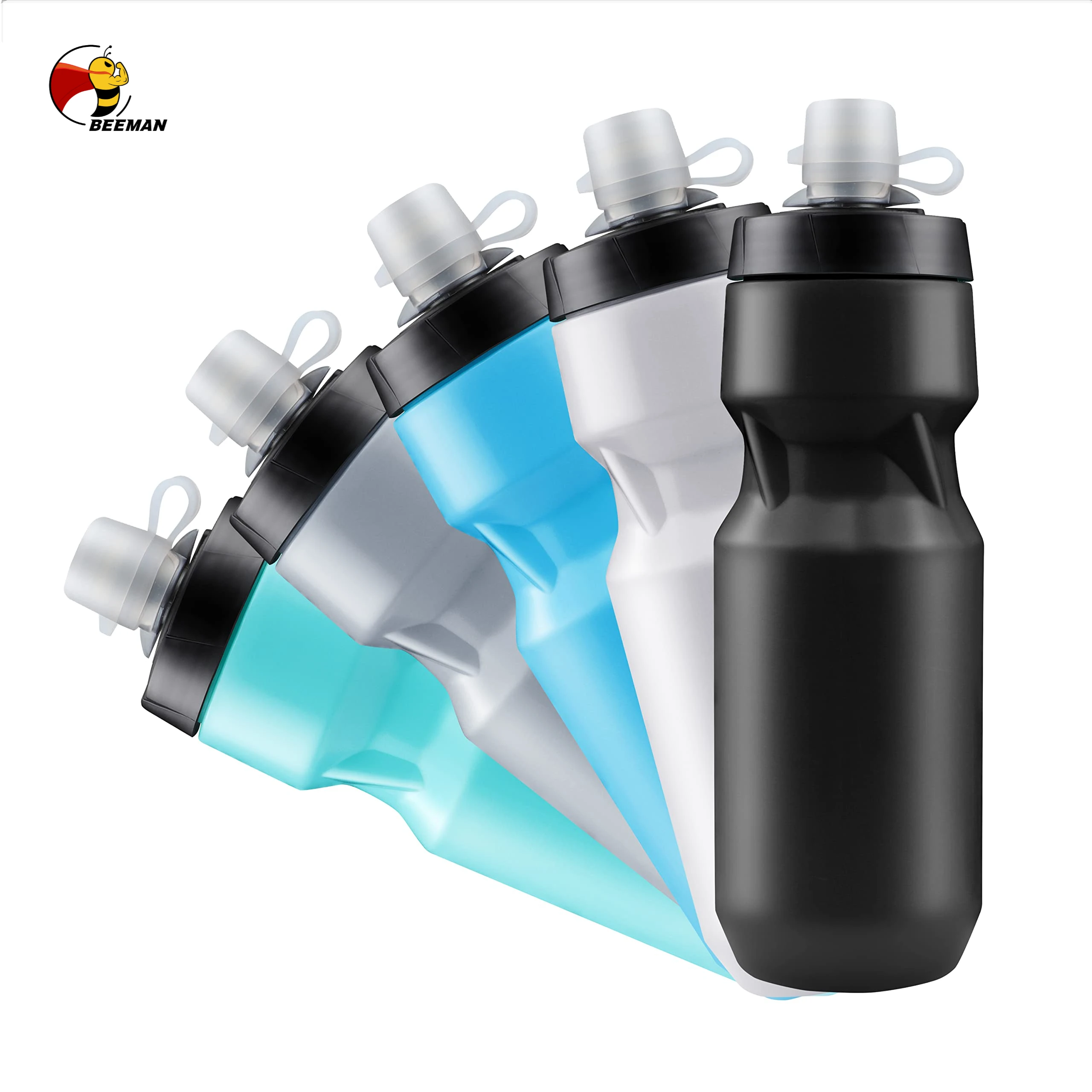 Beeman 24 Oz Bpa Free Bike Water Bottles Ultralight Mtb Insulated Bike Accessories Sports Squeeze Water Bottle