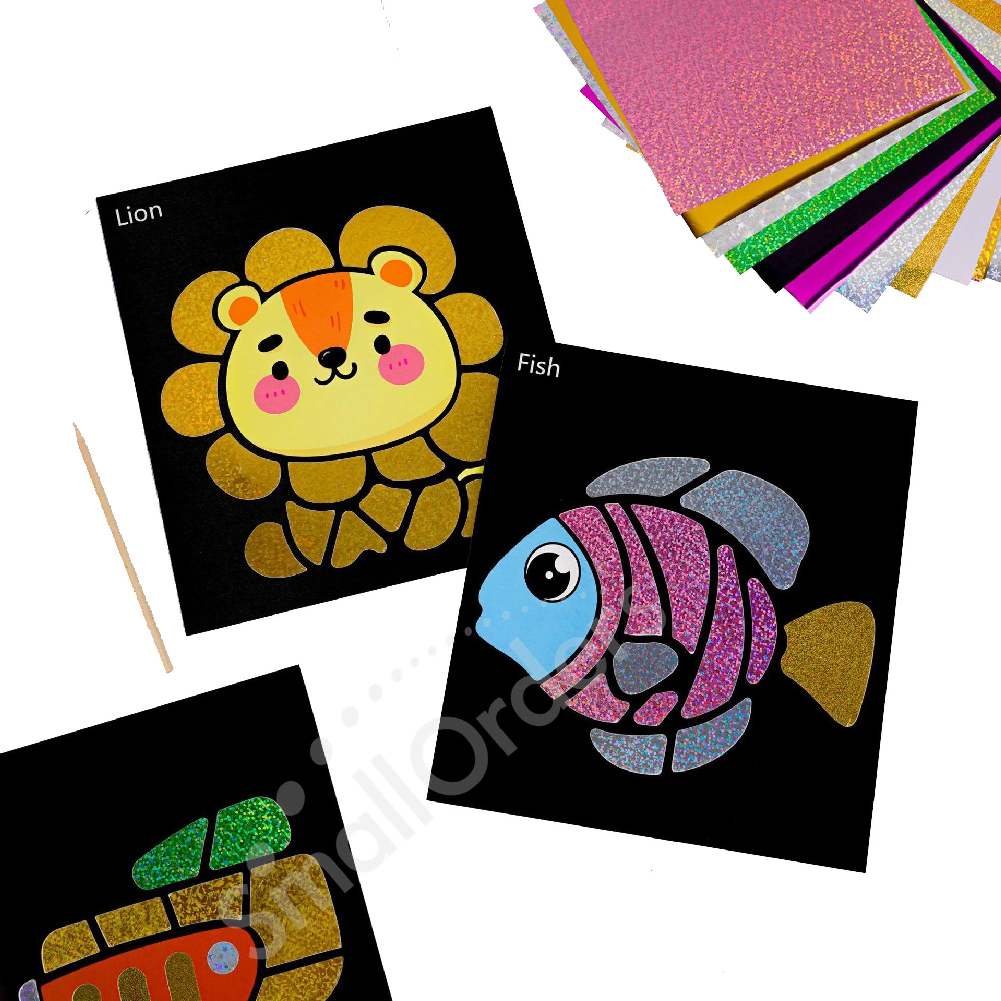 novelties 2024 new products ideas 2024 2025 Promotional stickers kids Cartoon DIY Handmade magical art Stickers novelty gifts