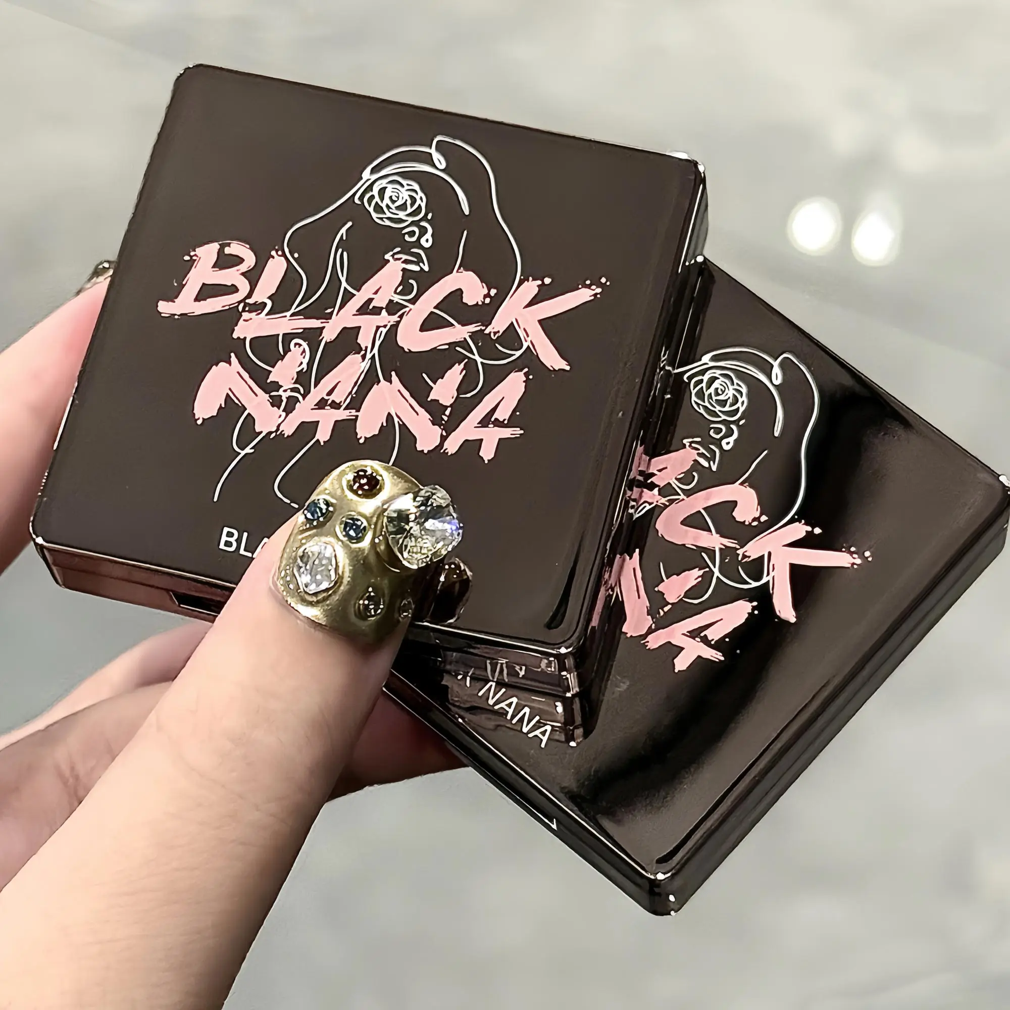 BLACK NANA Cruelty Free Cheek Tint Natural Vegan Moisturizing Matte Lightweight Multi-Use Cream Makeup Palette Fair Mineral