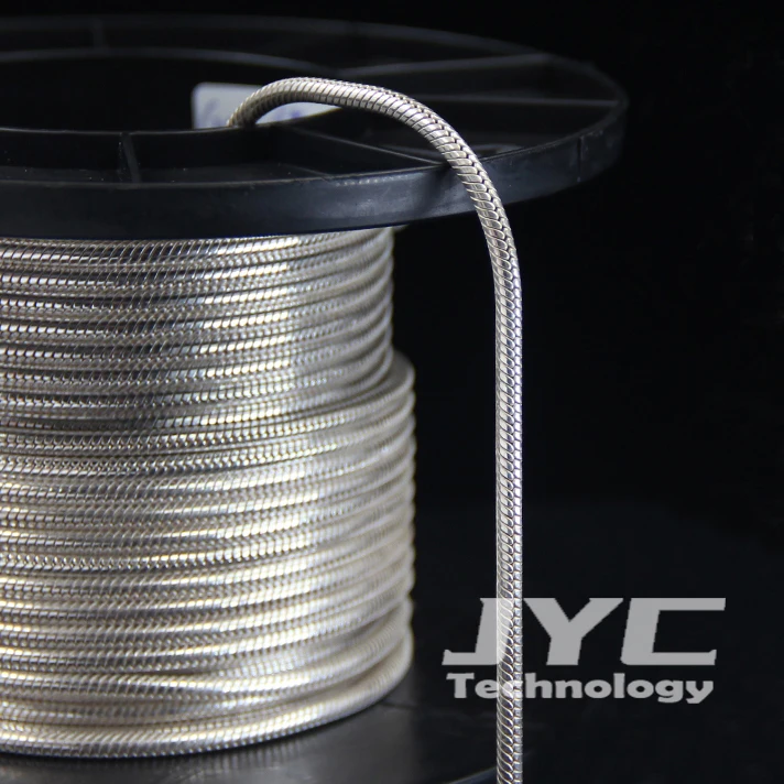 Wholesale 925 silver snake chain plain silver 925 sterling silver men flat link chain necklace