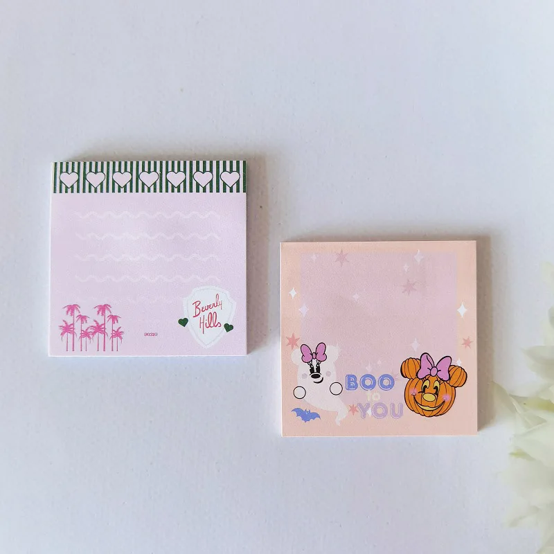 Manufacturer Custom Memo Pad Printing Notepad Cartoon logo 7.5*7.5 cm Sticky