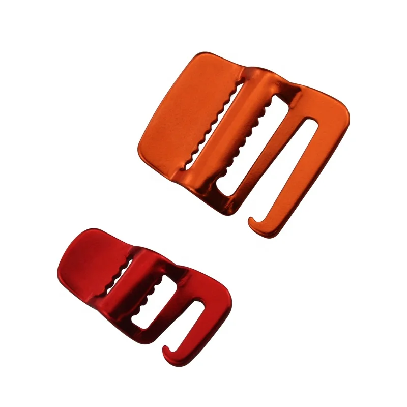 hot sale in 10mm or 20mm G hook Ladder Slider Buckles for Webbing Strap