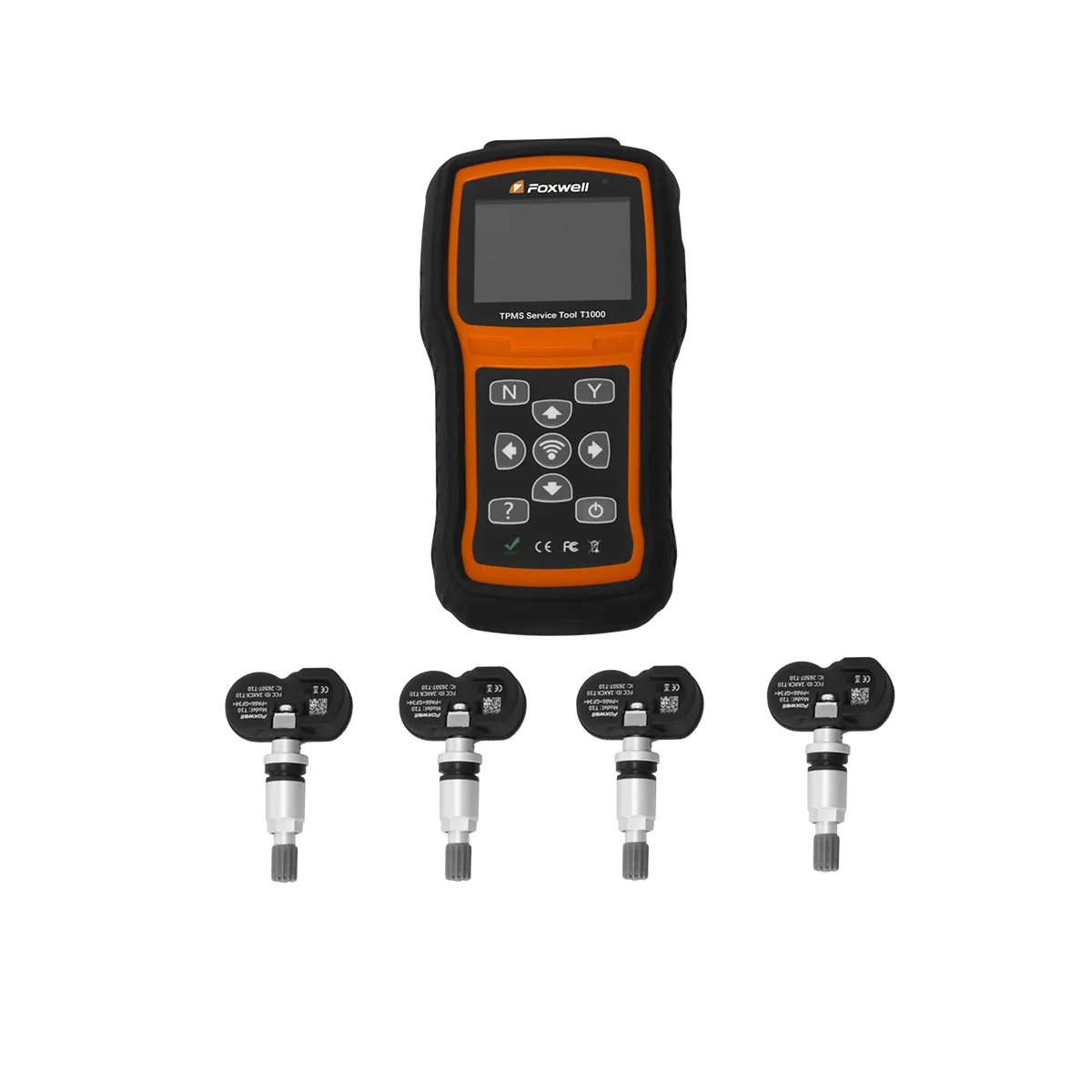 Инструмент для активации и программирования TPMS T1000 с программируемым универсальным датчиком TPMS наборы T10 433 МГц/315 МГц