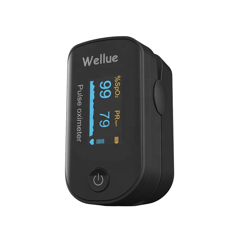 Пульсоксиметр Wellue FS20F, измеритель пульса и уровня кислорода в крови, Bluetooth