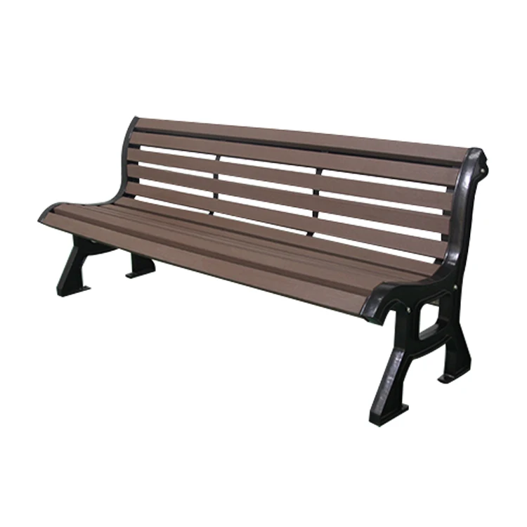 outdoor recycled plastic wood bench seat outside patio cast iron garden bench public leisure park antique wooden bench chair
