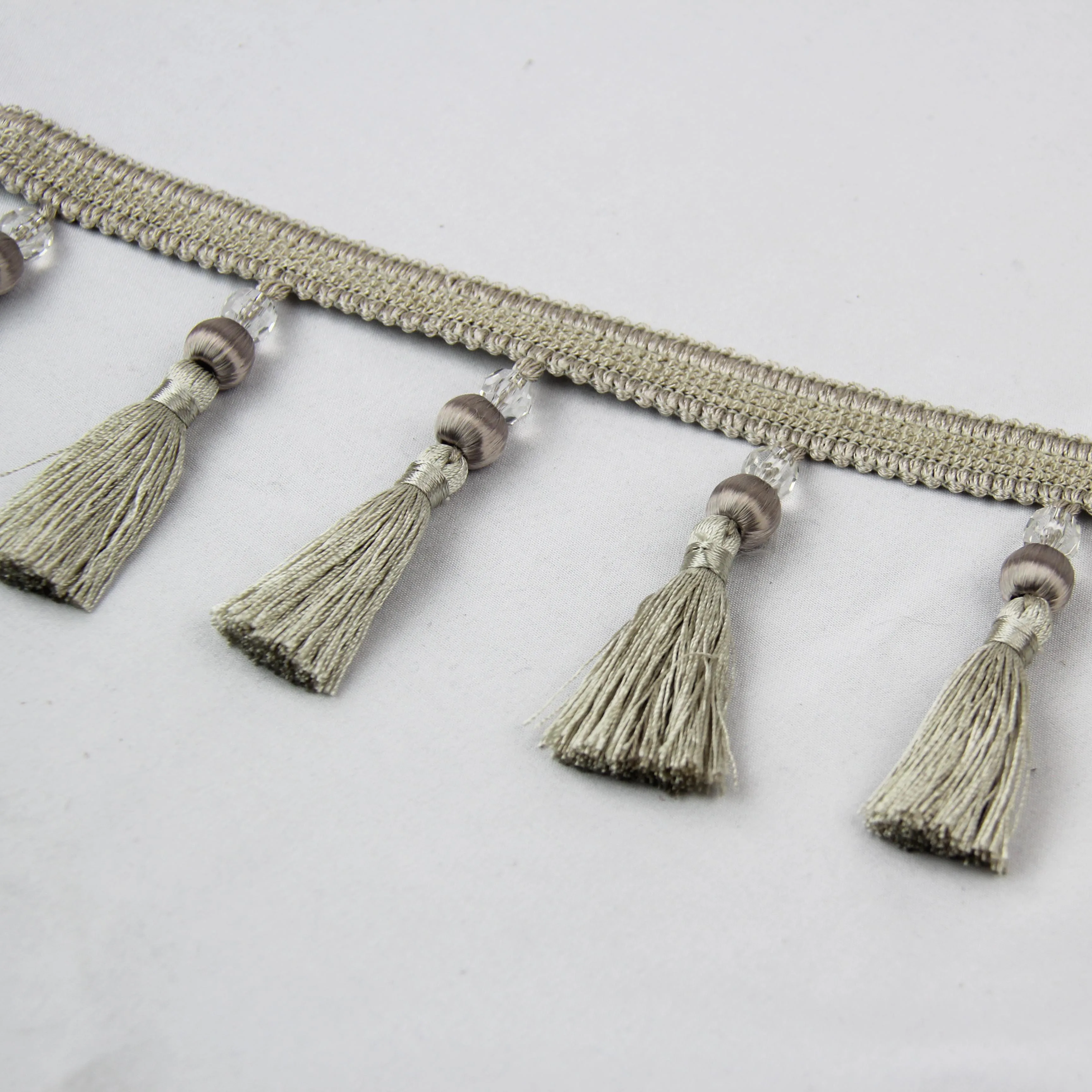 New Collection decorative tassel fringe lace ribbon lace trim embroidery ODM OEM