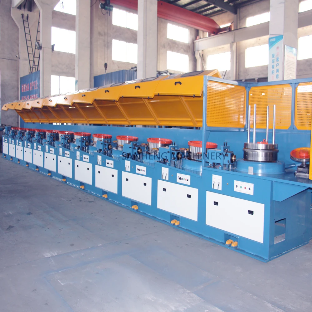 Jiangyin Sanheng High Speed Wire Drawing Machine Factory Nail Wire Drawing Machine Max Body Power