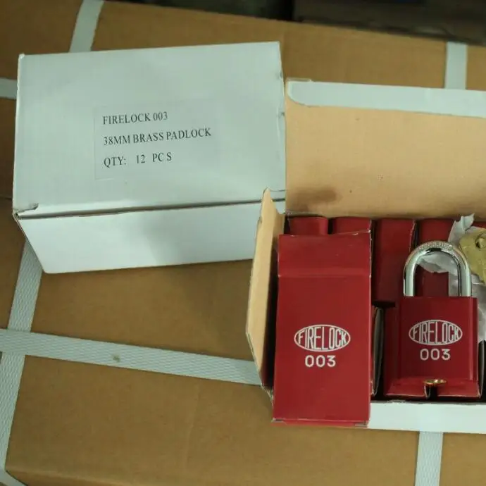 Firelock 003 padlock 003 lock lockwood padlock Australia lock Fire Hydrant red 38mm pad lock