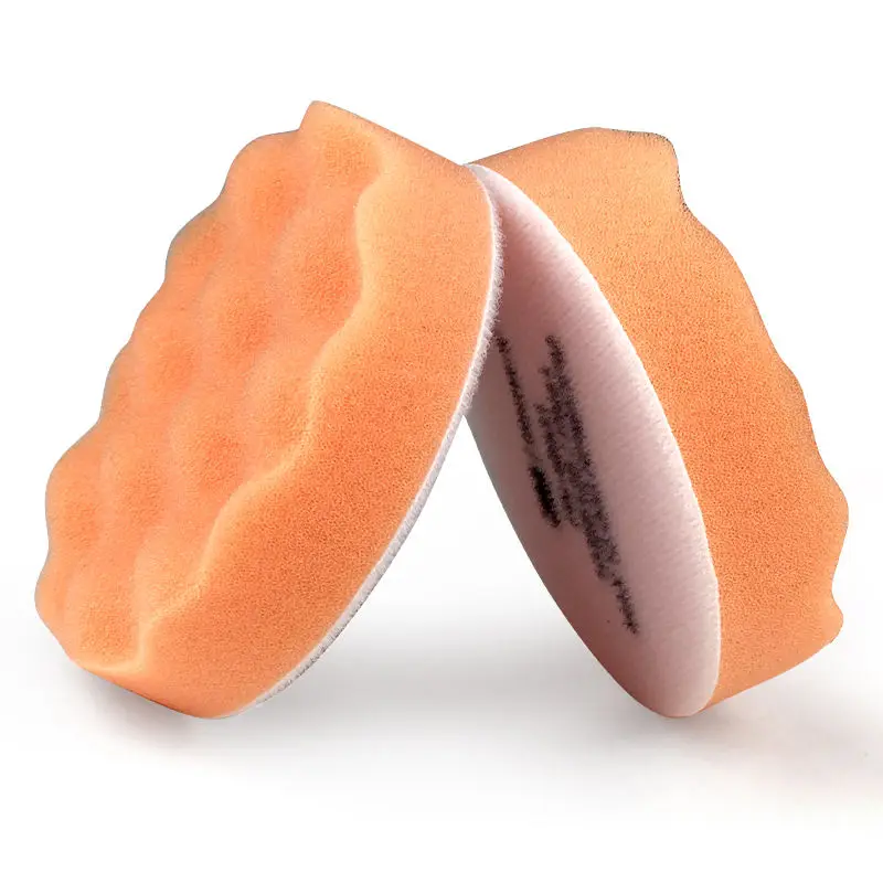 3M Finesse-it  Foam Buffing Pad, 46631, Orange, 82 mm, Convolute