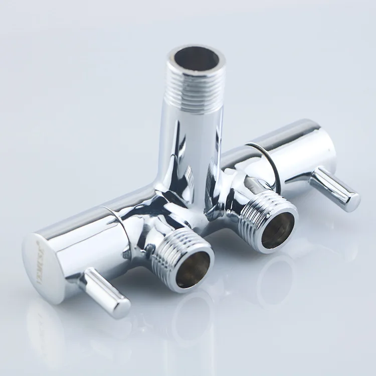 Copper One-switch two-way double handle double control single cold spray gun faucet washing machine quick open water faucet