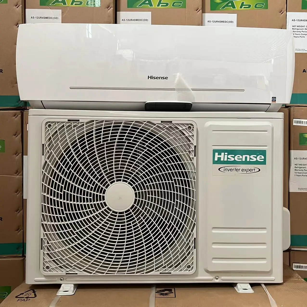 HISENSE 18000BTU Split Wall Inverter Air Conditioner Cooling 220v-50/60hz Fast Cooling Saving 60% Power Low Energy