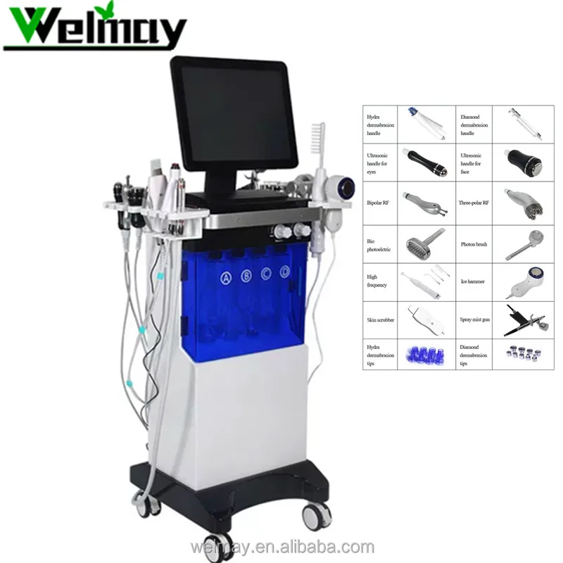 Factory Water Dermabrasion Facial Cleanser Water Spray Ems Jet Peel Machine Oxygen Jet Peel Nozzles Portable Serums O2 jet price (1600642664191)