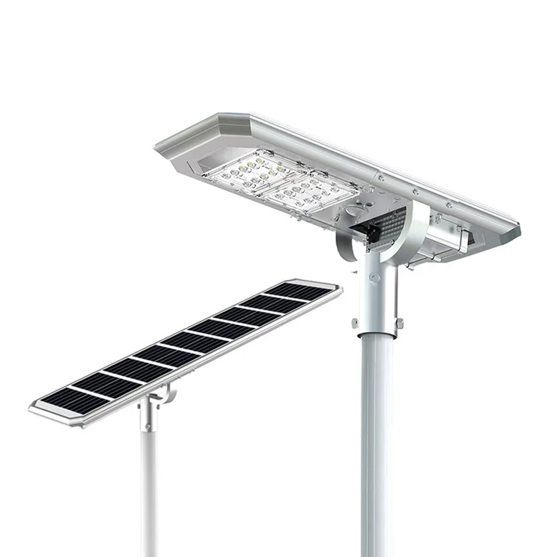 Solar Outdoor All in One Led Street Light Ip65 Waterproof 100W