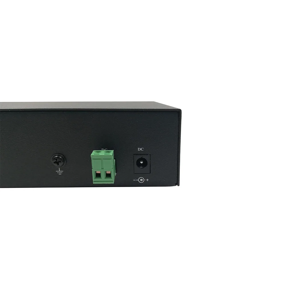 Высокая скорость 16-портовый гигабитный Промышленный ethernet сетевой коммутатор poe 48V с 2 гигабитным портом для программирования в производственных условиях слот