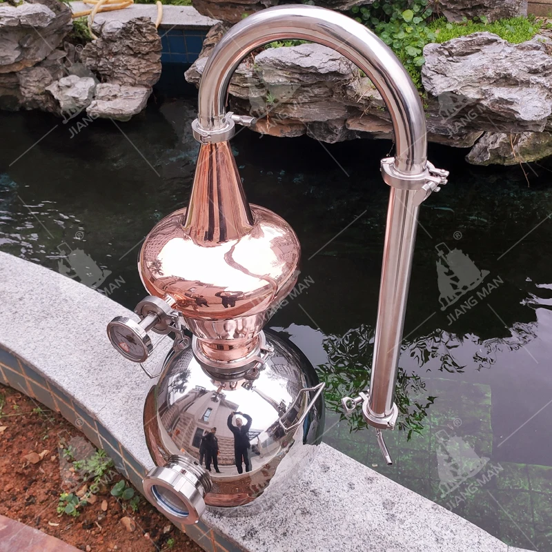 25 L small stainless steel copper electric still flower distilling machine home alcohol distiller