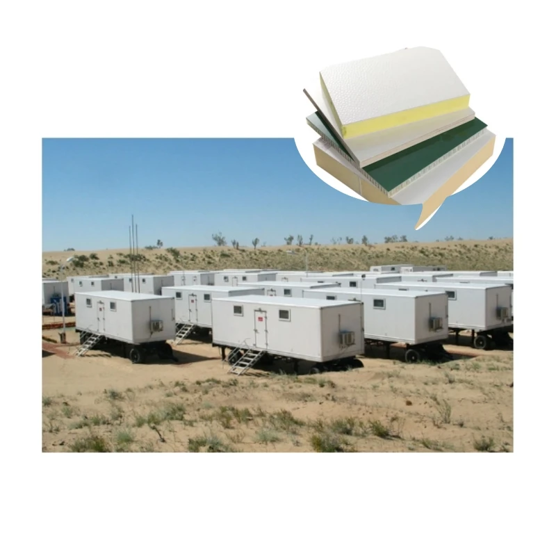 Waterproof Fiberglass 4x8 Gel Coat FRP Flat Panel For Rv Ceiling And Cargo