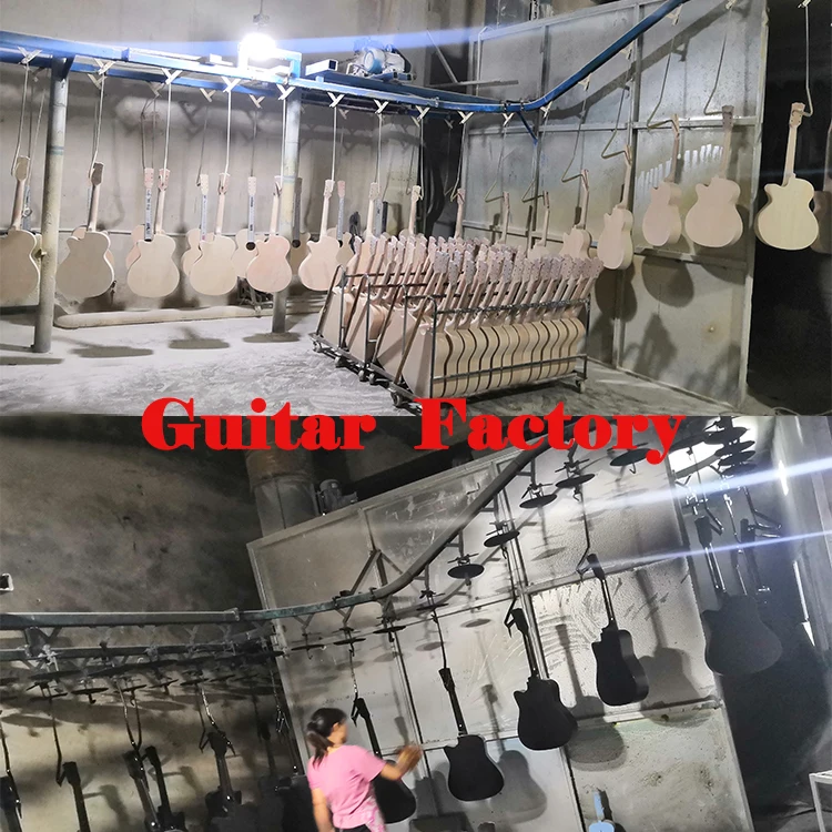 oem Manufacturer carbon fiber diy electric guitar kits colorful guitar electric