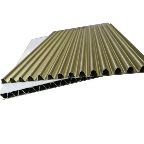 Sound Proof Acoustical Panel Aluminum corrugated Core Sandwich Panel For Decorative Interior And Exterior Wall Featuring