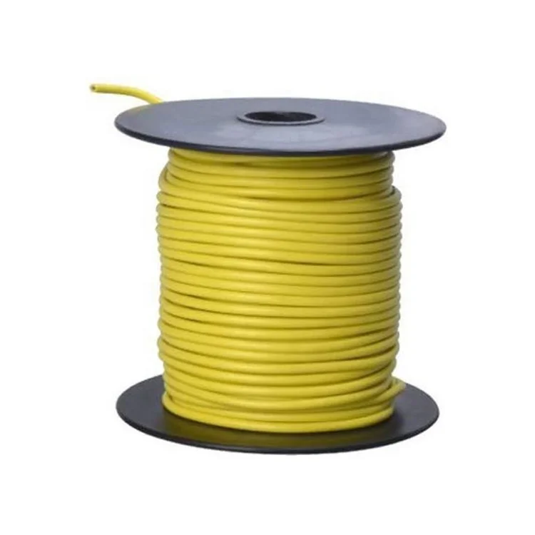 16 Gauge Automotive Copper Wire Cable for Truck Motorcycle RV Motorhome General Purpose 100foot Spoil Yellow PVC Insulated Rohs