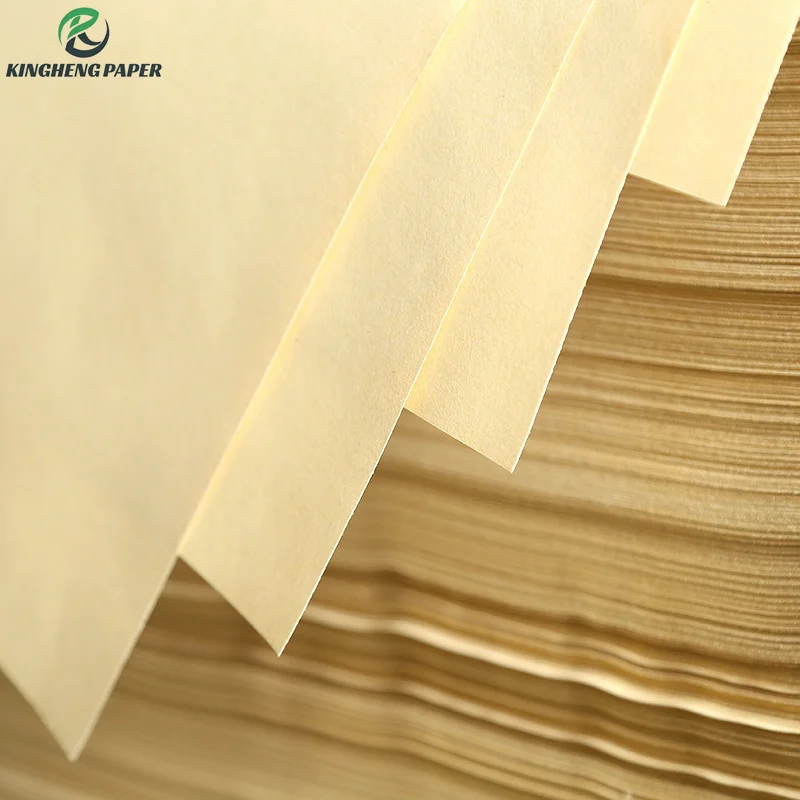 Hot Sale Brown Kraft Paper Kraft Test Liner Board in Jumbo Roll/Sheet