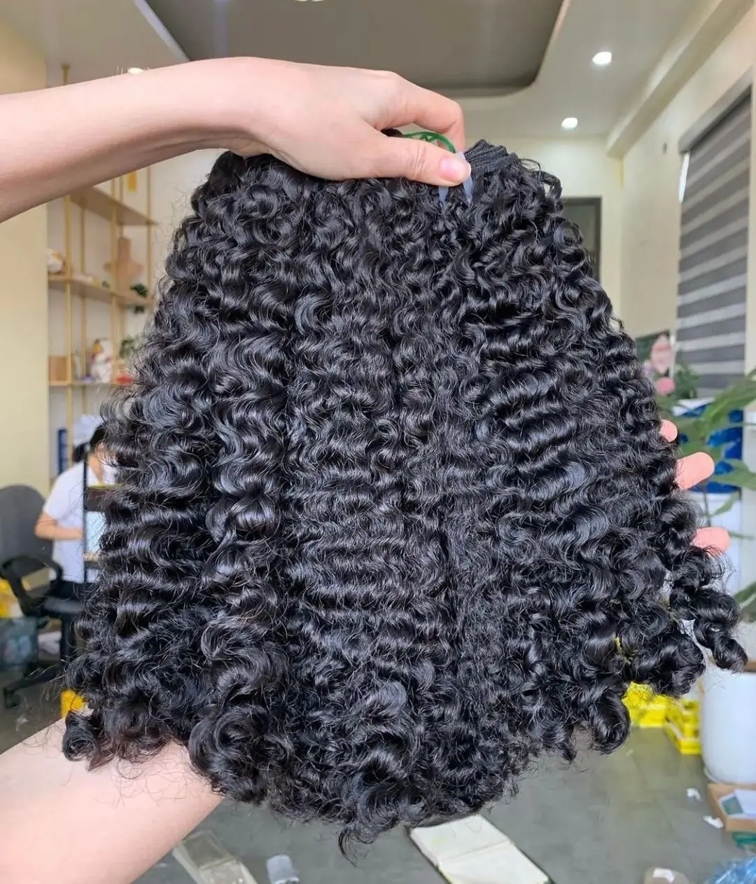 deep wave human hair extensions wholesale virgin raw burmese curly hair cuticle aligned cambodian raw hair