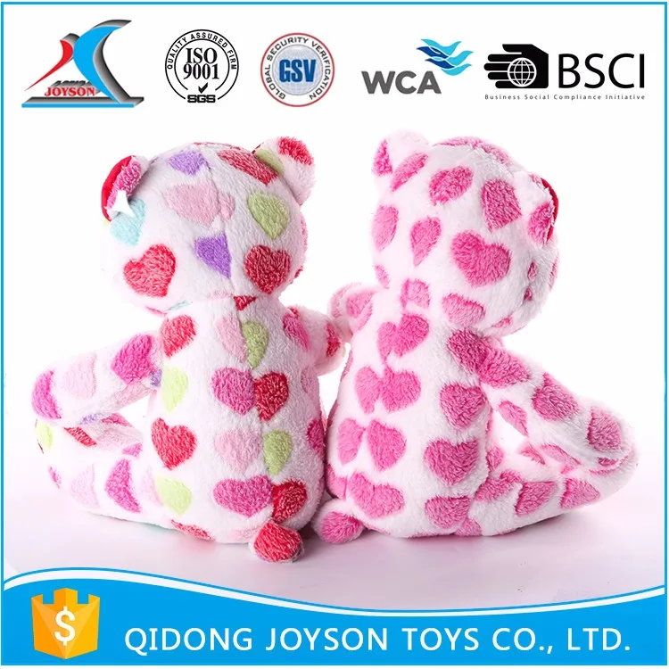 Hot Selling Style Chinese Love Soft Teddy Bear Plush Toy For Kids