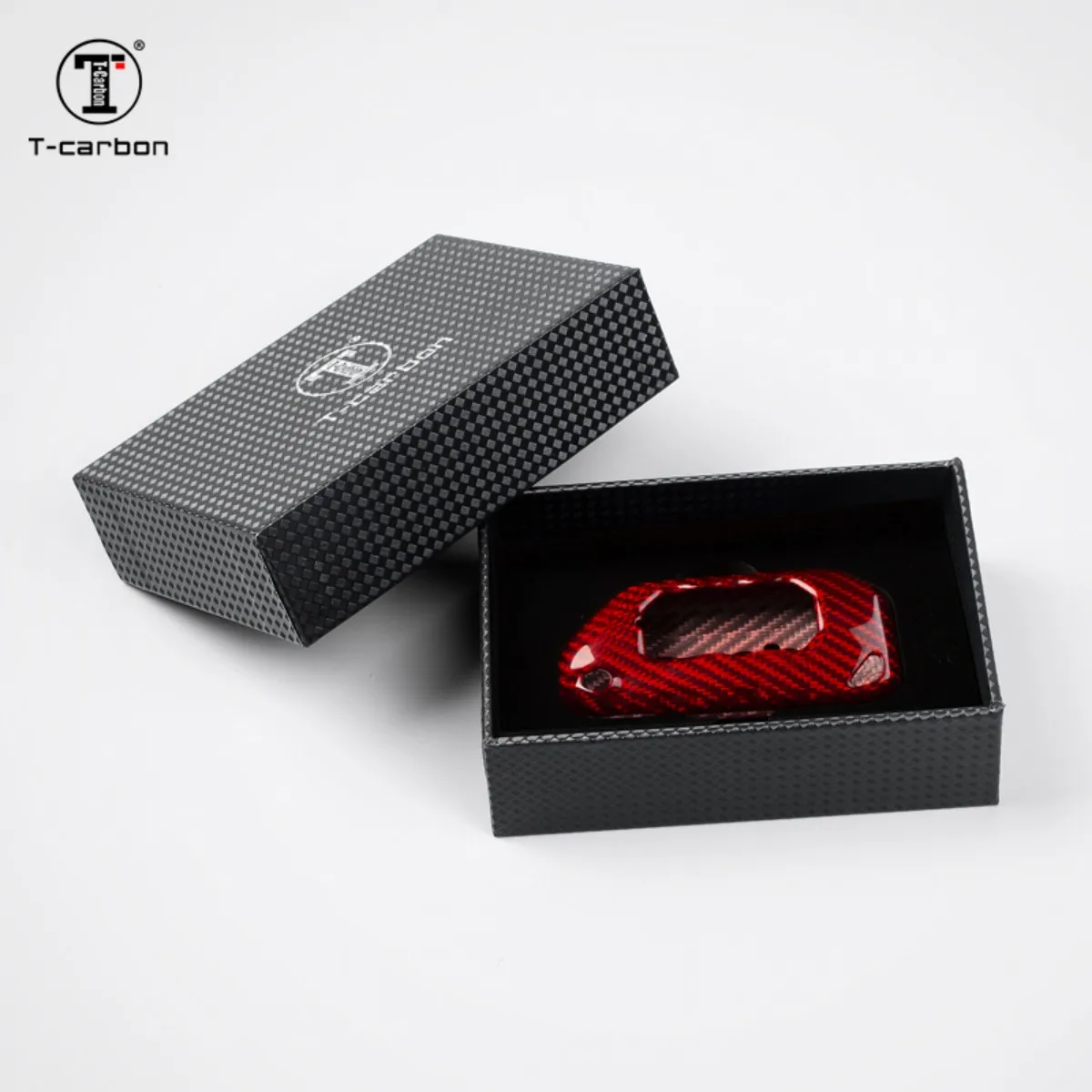 Car Interior Accessories Key Cover Fit For Jeep Wrangler Remote Protect Shell Carbon Fiber Car Key Case Cover T-carbon Auto Part