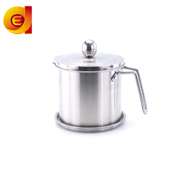 
Stainless steel filter slag cup with with filter back to the oil kettle 