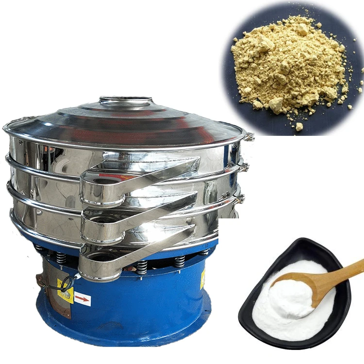 Electric powder screening machine small vibrating sifter machine cheap small sieve circular vibration sieve shaker