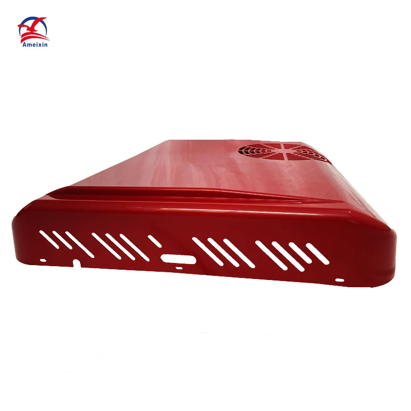 Air Conditioner Outdoor Unit Cover Plastic Spare Parts For Air Conditioner Custom Only By Vacuum Forming Plastic