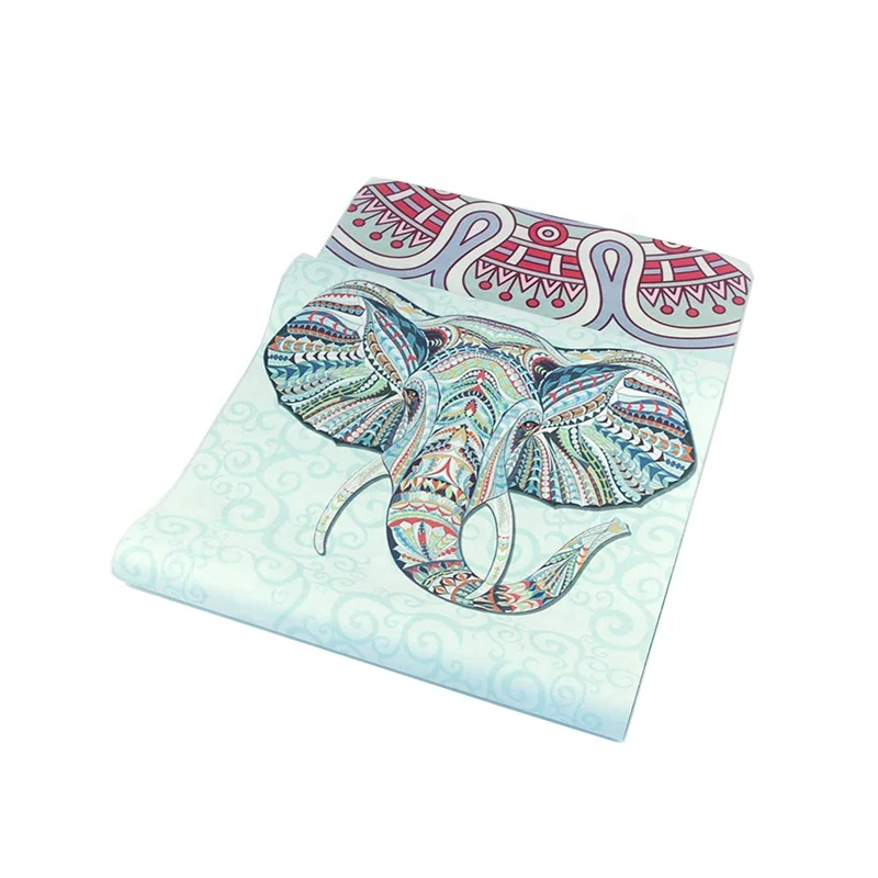 
ECO friendly Natural Rubber Backing and 1mm, 2mm,3mm,4mm Thickness yoga mat manufacturer 