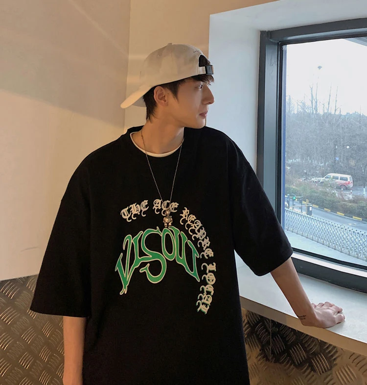 
Designer men t-shirt Custom cool loose oversize t-shirt hip hop 