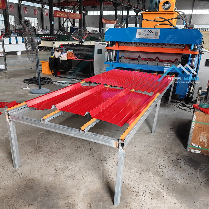 Factory Direct Sales Double Layer TR4 IBR Trapezoidal And 988 Corrugated Metal Roofing Sheet Cold Roll Form Machine