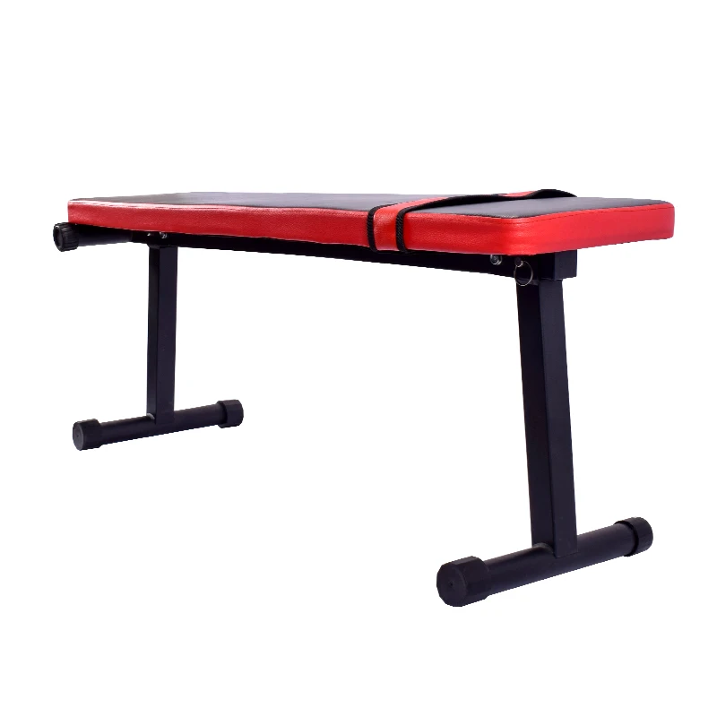 Best Selling High Quality Fitness Steel Frame Adjustable Gym Weight Bench Equipment for Bodybuilding Flat Weight Training Rack