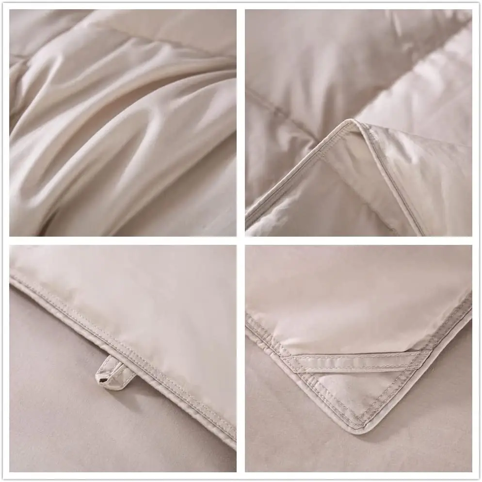 Lightweight Down Blanket, Cooling Down Comforter Duvet Insert for Summer/ Warm Weather