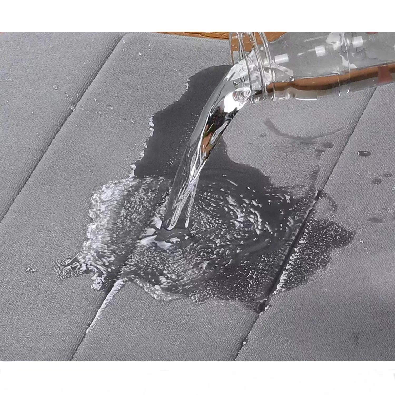 Водопоглощающий водопоглощающий ворсистый коврик из твердого полиэстера SBR, латексная задняя противоскользящая подушка для туалета, коврики для ванной