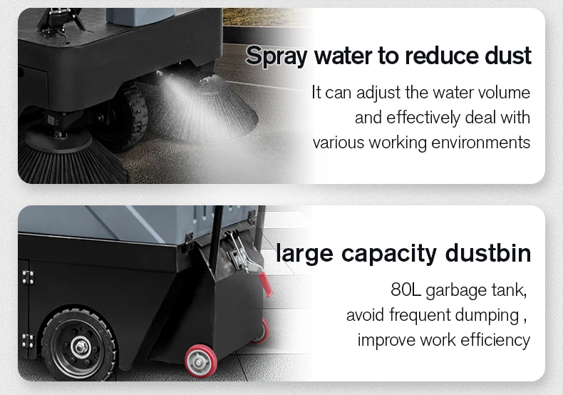 High Performance Durable Small Road Sweeper