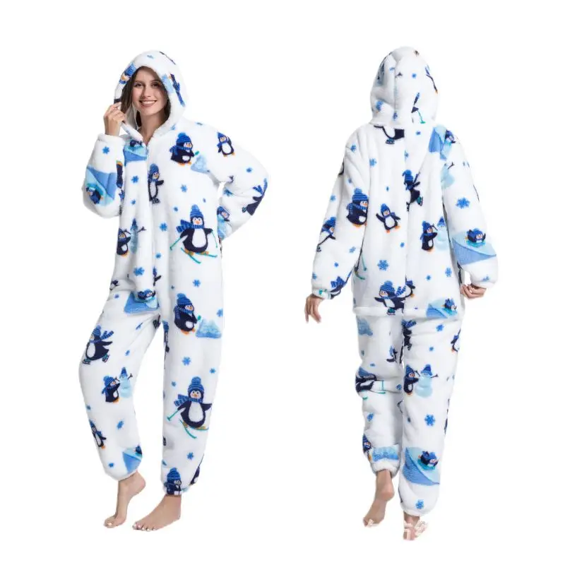 IN-STOCKED Retail Wholesale Onesies Pajamas Animal Halloween Christmas Costumes Cosplay Sleepwear Fruits Lama Bear Dog Cat