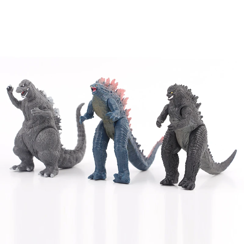 Hot Selling New Style kids Godzillas Monsters Movie Collection Model Anime Gifts  12 styles Godzillar dinosaurs