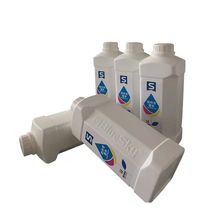 BlueSky best selling digital Textile sublimation ink for epson DX5/DX7/DX6/XP600/5113/4720/320 printer