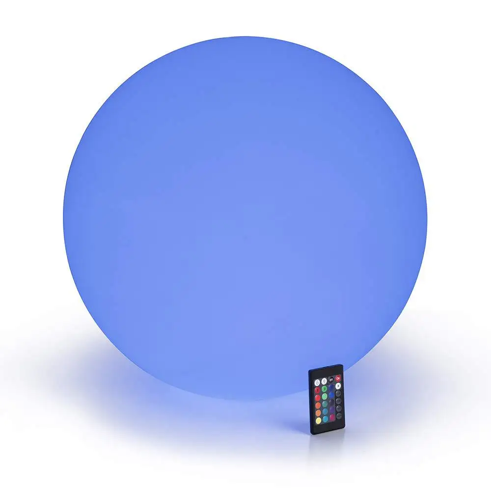 New Light Ball Remote Control LED Color Change Waterproof Bar Decoration Inflatable Ball Flash Beach Ball Spot Promotion