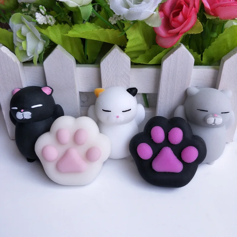 OEM Custom Fashion Stretchy Anti-stress Relief Custom Animal Unicorn Cat Soft Capsule Toys Squeeze Kawaii Toys Mochi Squishy