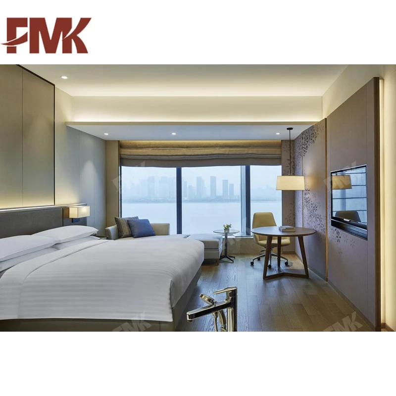 
2021 Latest Hotel Bedroom Furniture Set Modern Luxury Hotel Furniture For Customization 