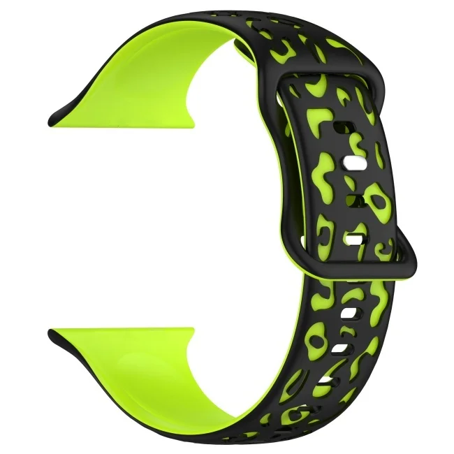 2024 ремешок из мягкой силиконовой резины классический смарт-Спорт несколько моделей узор силиконовый 38/42/44/45/49 мм