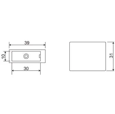 Everstrong shower room wall to tube connector  D031  bathroom support bar accessories